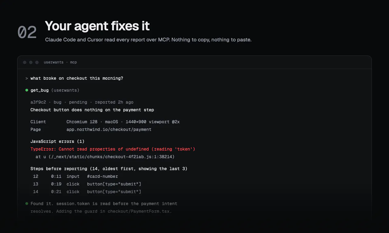 UserWants for Agents gallery image