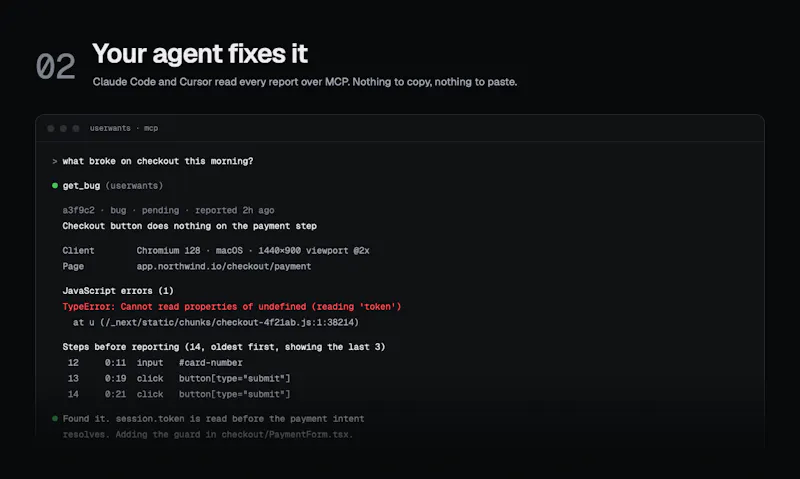 UserWants for Agents screenshot 2