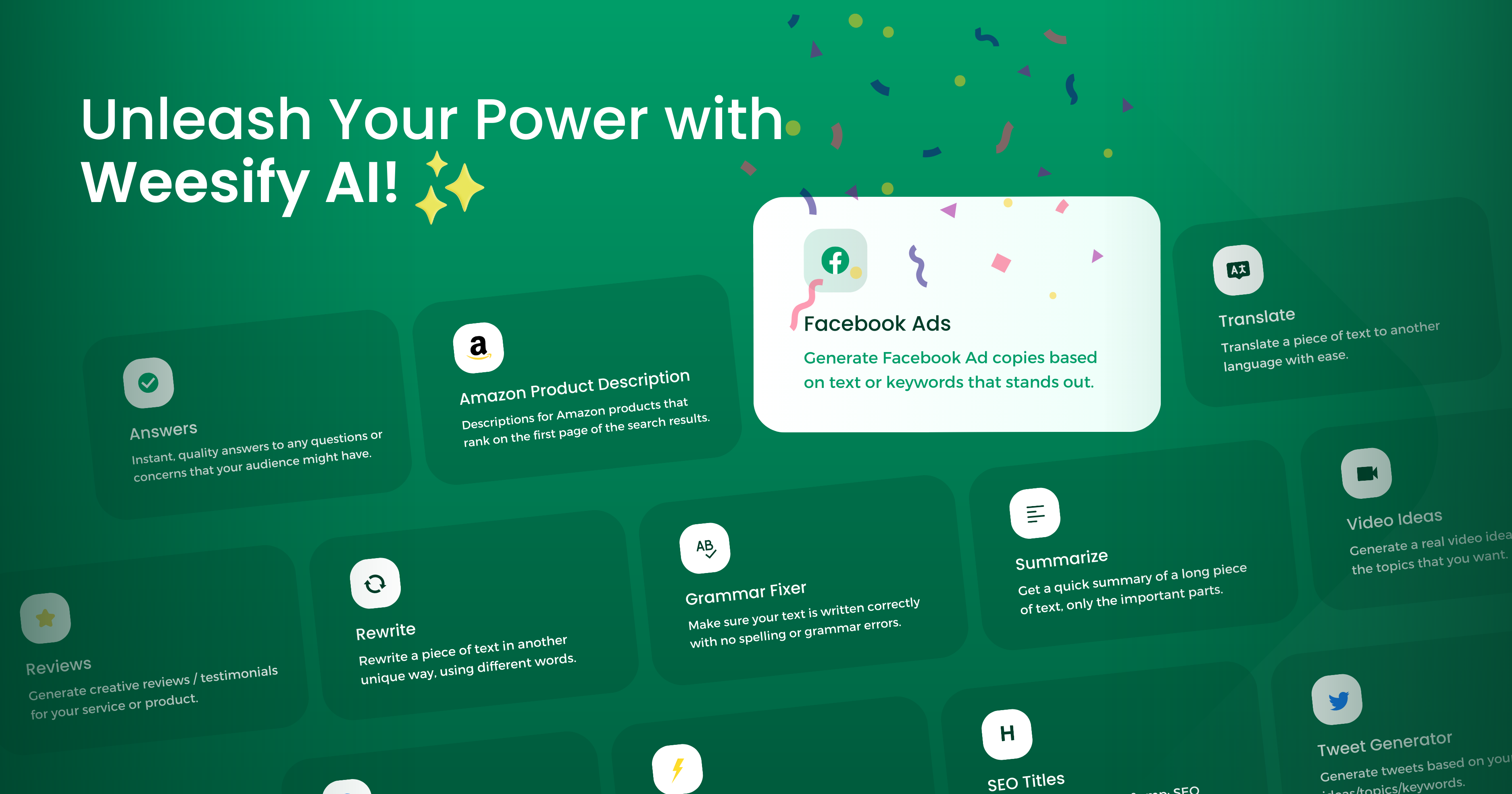 Weesify - Link shortener, link-In-bio, QR codes, AI tools & more media 1
