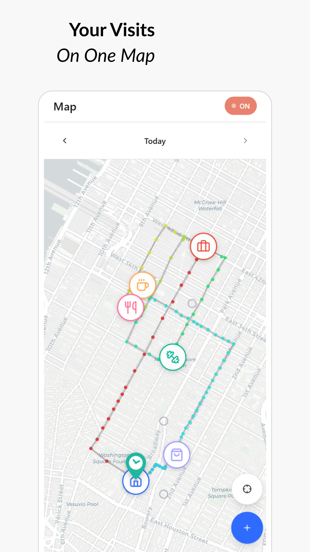 TimeLoc - Private Location Timeline - Screenshot 3 showing product features and functionality