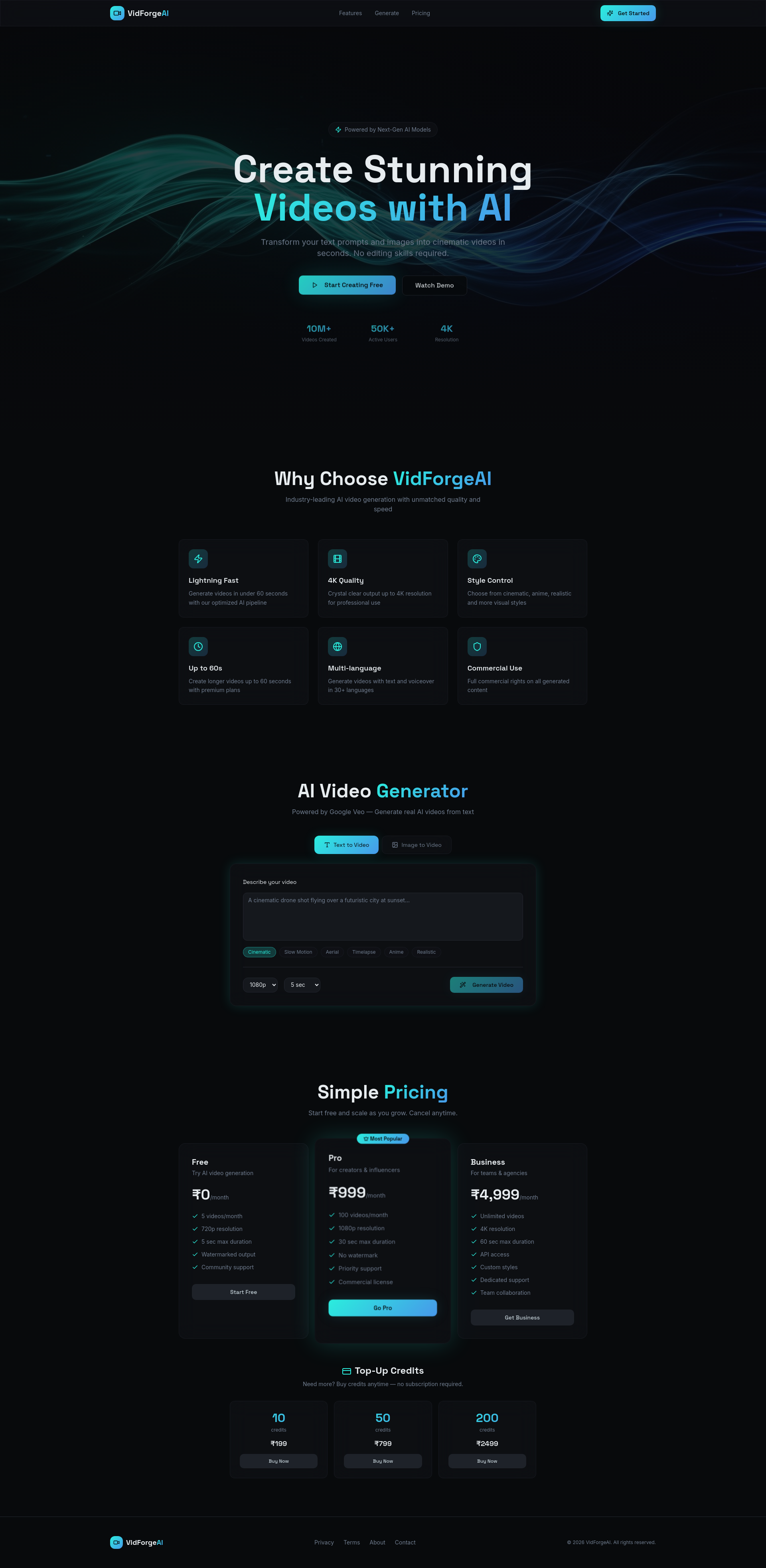 vidforgeAi  gallery image