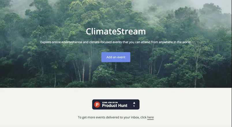 ClimateStream gallery image