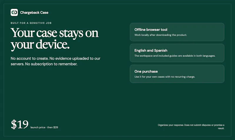 Chargeback Case screenshot 8