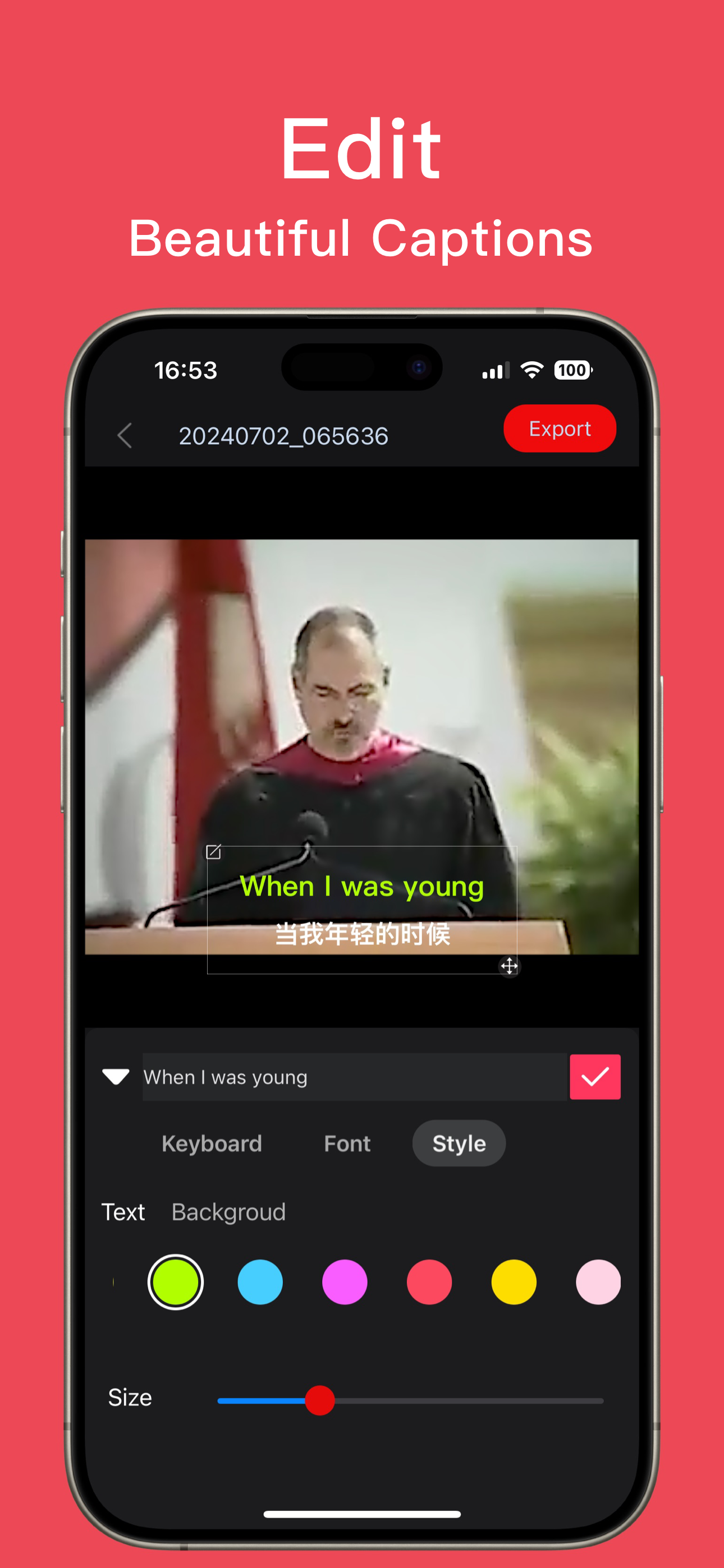 Teleprompter: คำบรรยายภาพวิดีโอ media 3