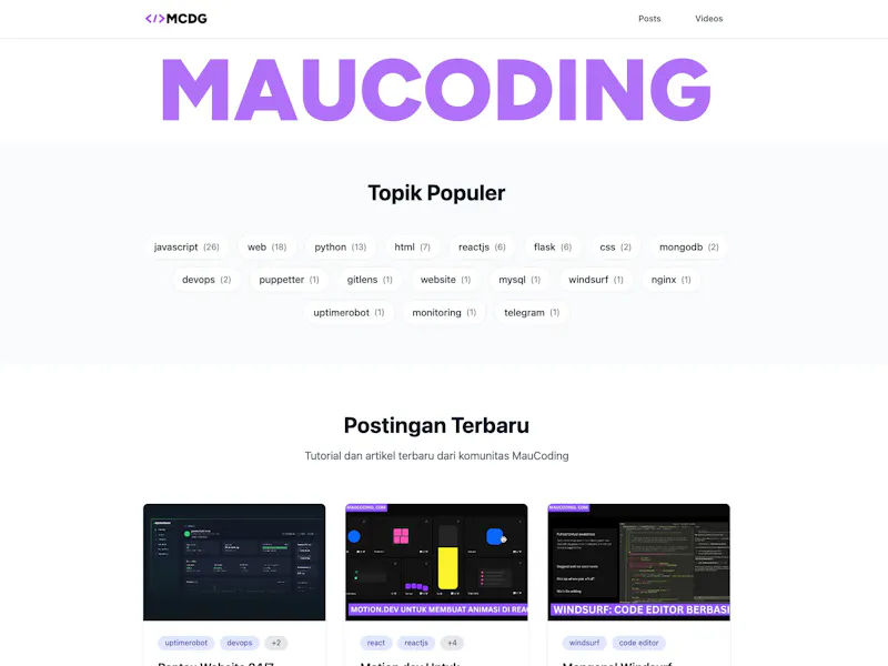 MauCoding screenshot 1
