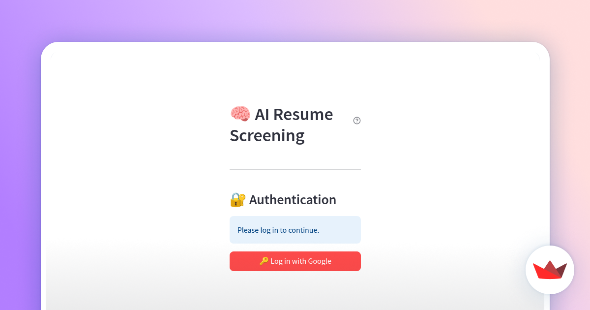 AI Resume Screener