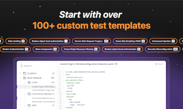 تمثل رسمية للنظام الابتكاري للأمان API وقدرته على تبسيط عملية الاختبار في خط أنابيب CI/CD.