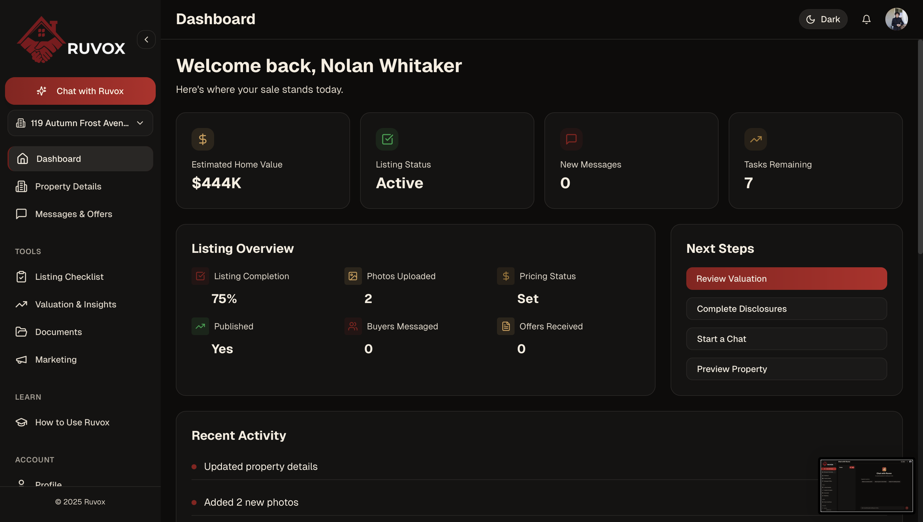 Ruvox - Screenshot 2 showing product features and functionality