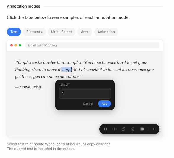 Agentation gallery image