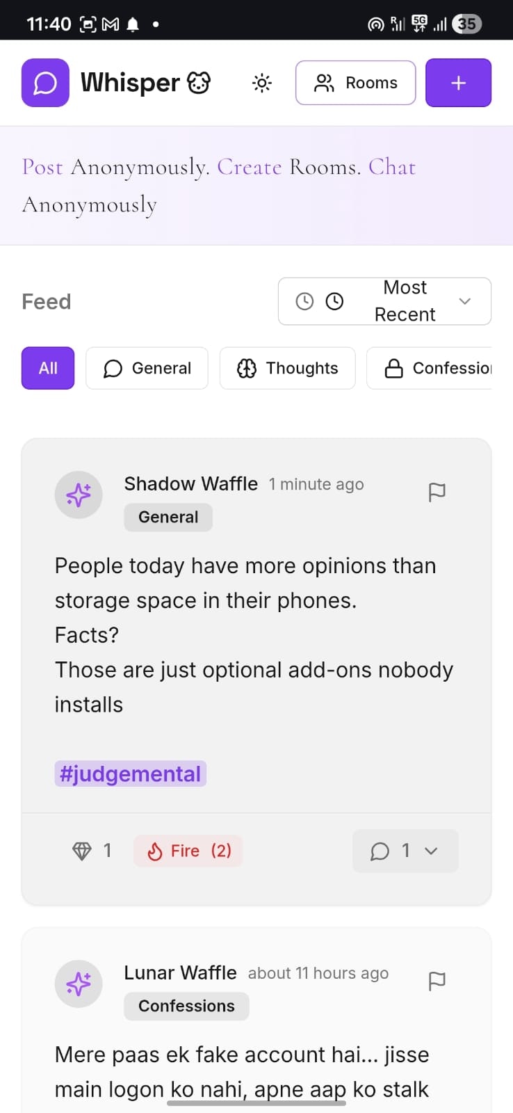 Whisper.dog - Screenshot 2 showing product features and functionality