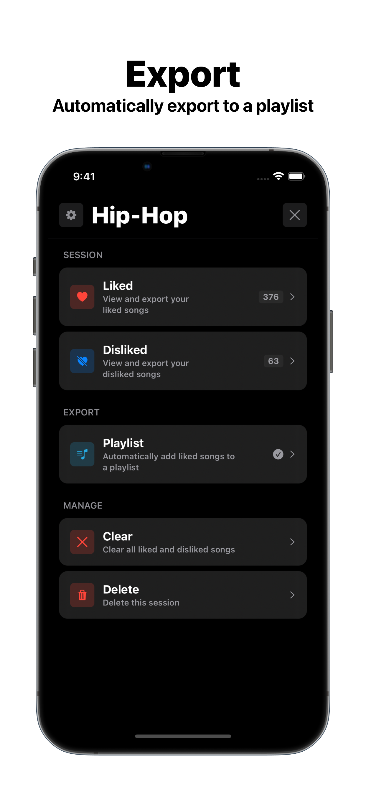 Cancionero - Tinder para el descubrimiento de música media 4