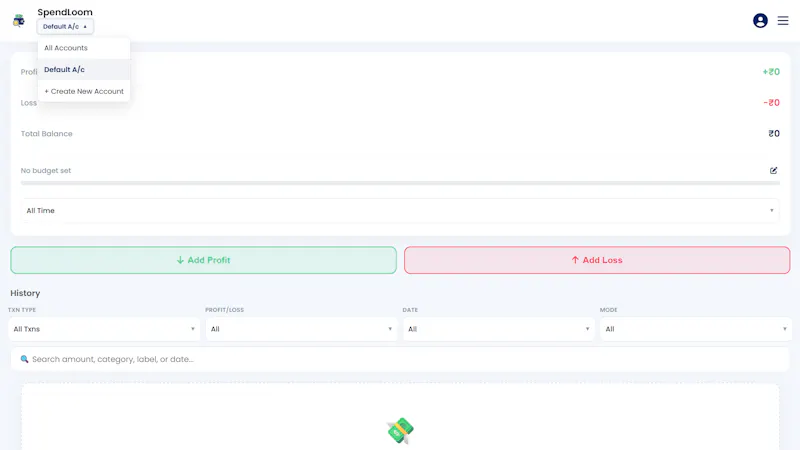 SpendLoom screenshot 2