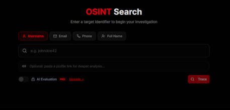 Trace OSINT gallery image