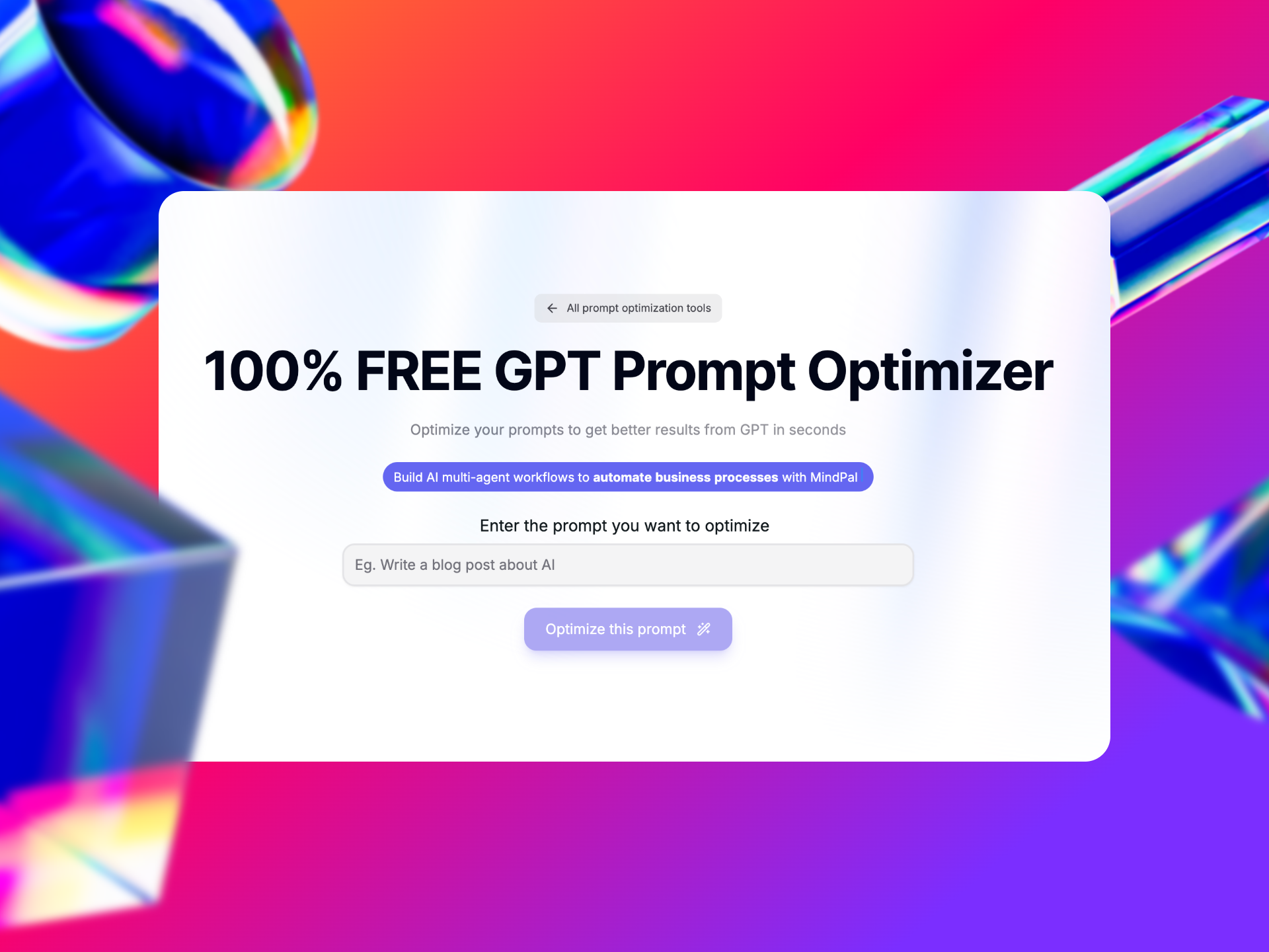 Prompt Optimizer gallery image