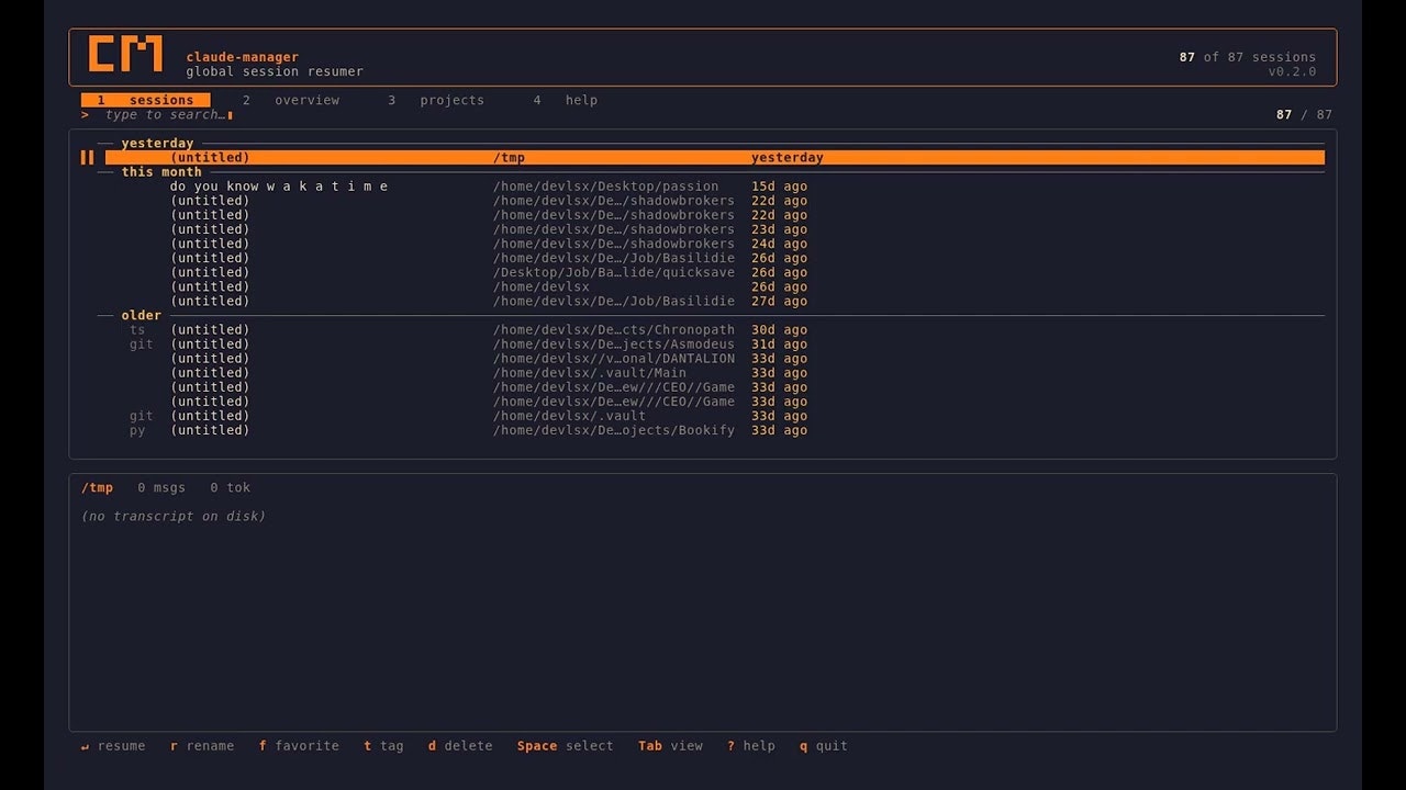 Claude Manager gallery image