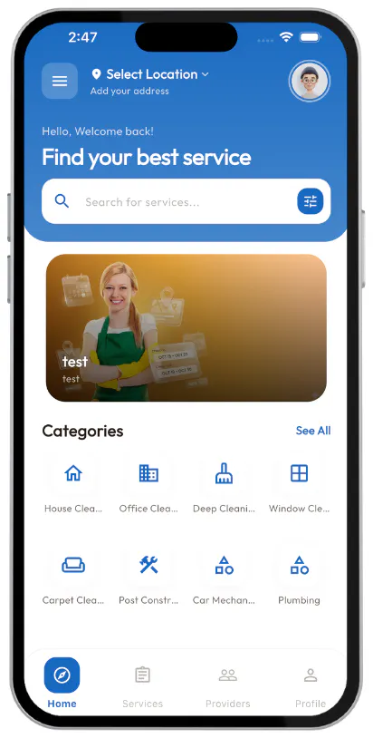 FixMate - Ondemand Web and Flutter App gallery image