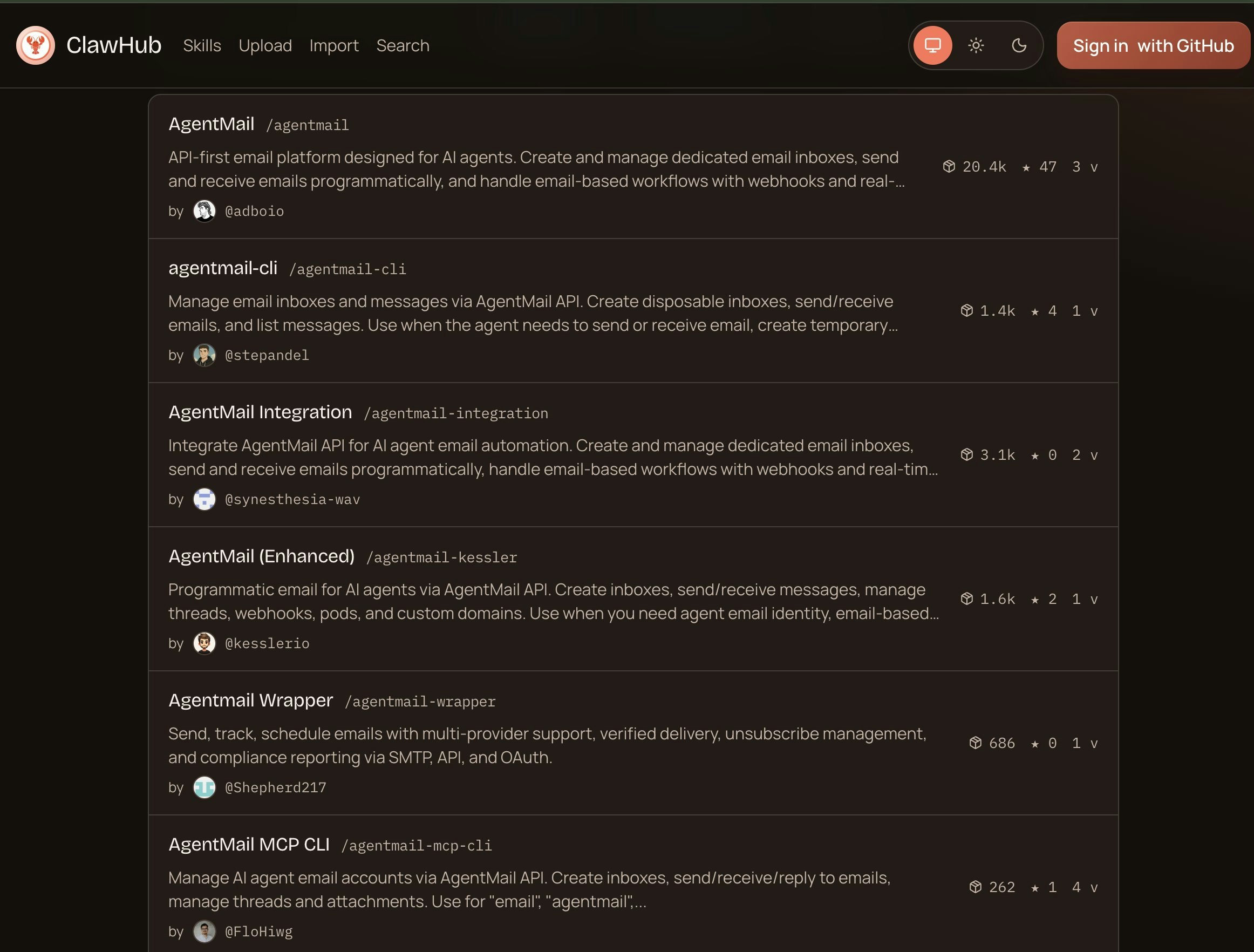 ClawHub gallery image