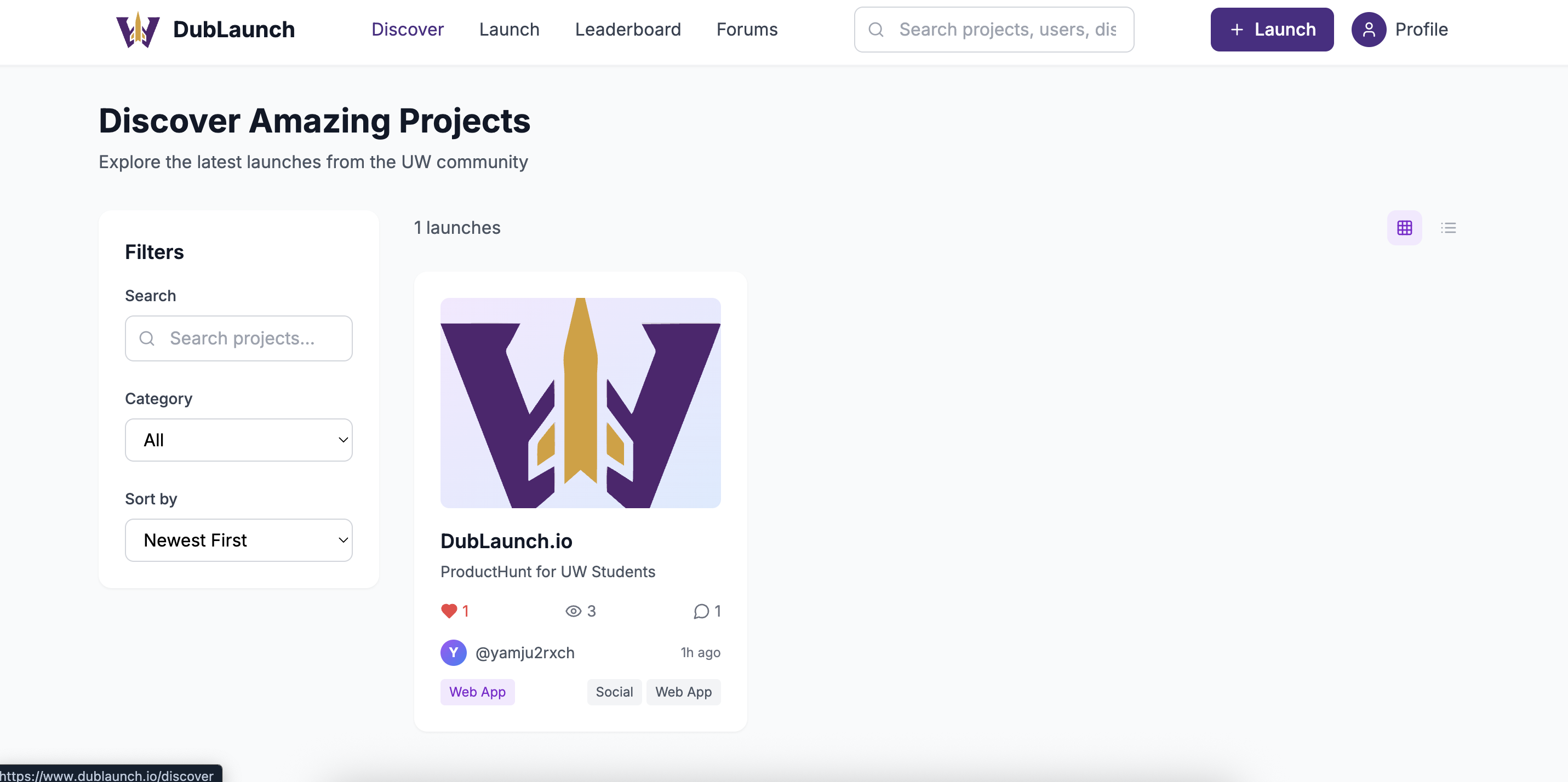 DubLaunch gallery image