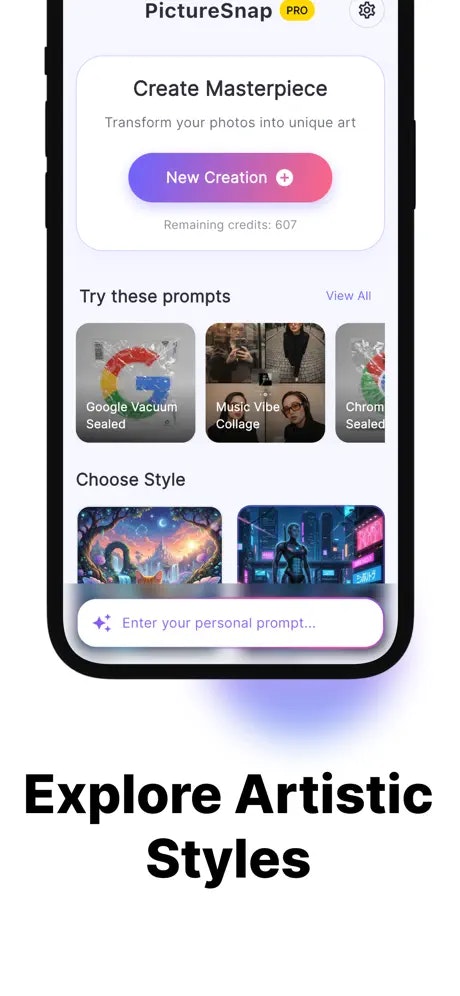 Picture Snap - Screenshot 2 showing product features and functionality