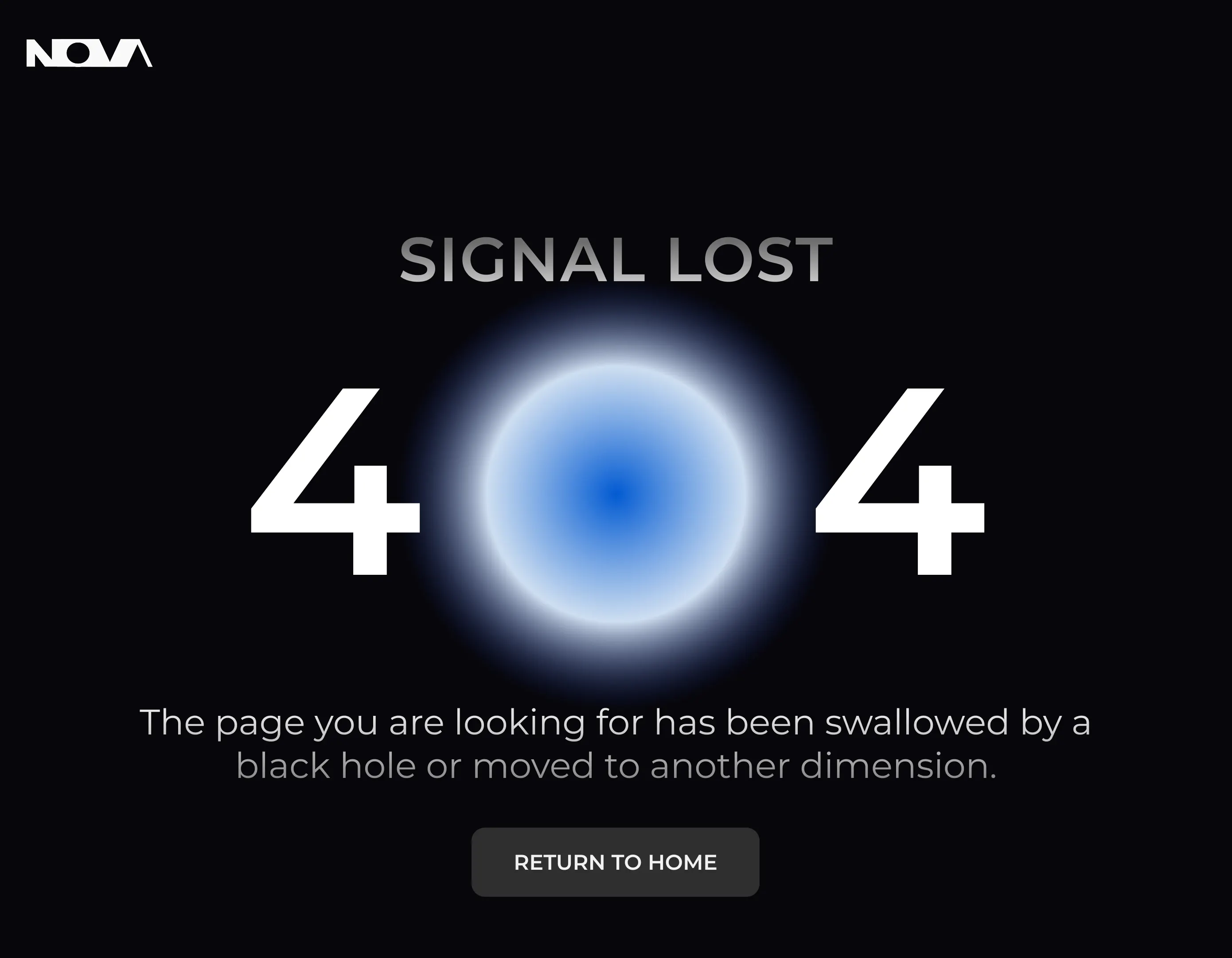 NOVA — AI & Spatial Framer Template gallery image
