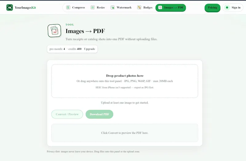 YourImagesKit screenshot 2