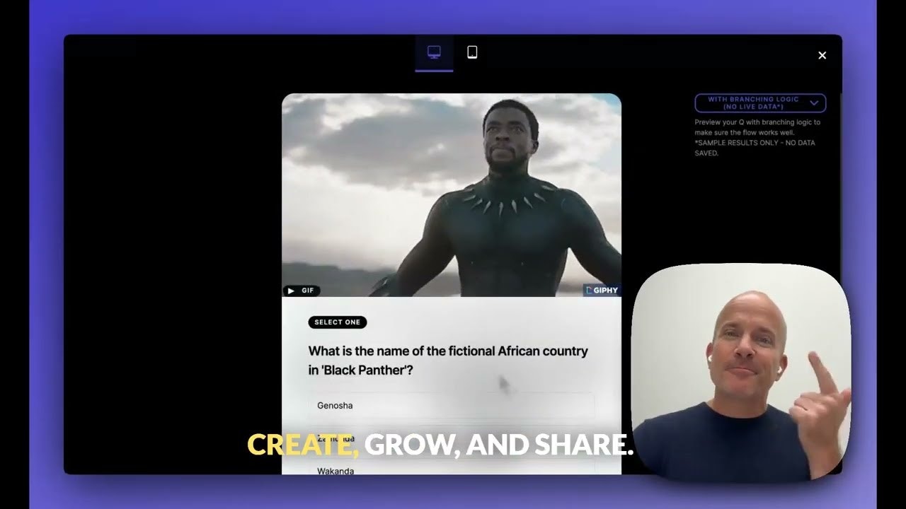 The new quiz maker that makes sense. gallery image