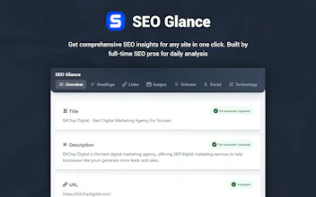 SEO Glance gallery image