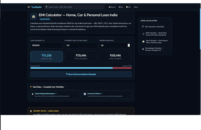 ToolNestIn screenshot 2