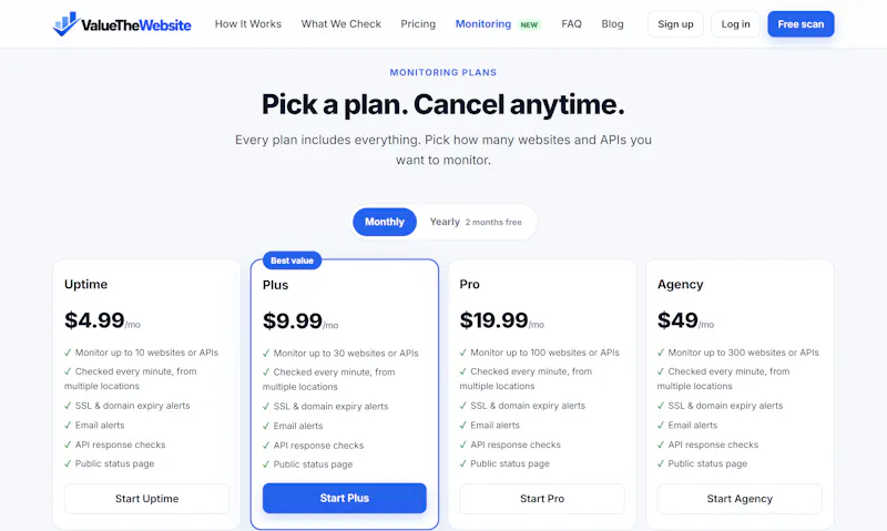 ValueTheWebsite screenshot 9