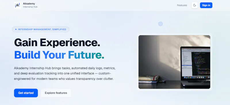 Internship Hub by Alkademy screenshot 1