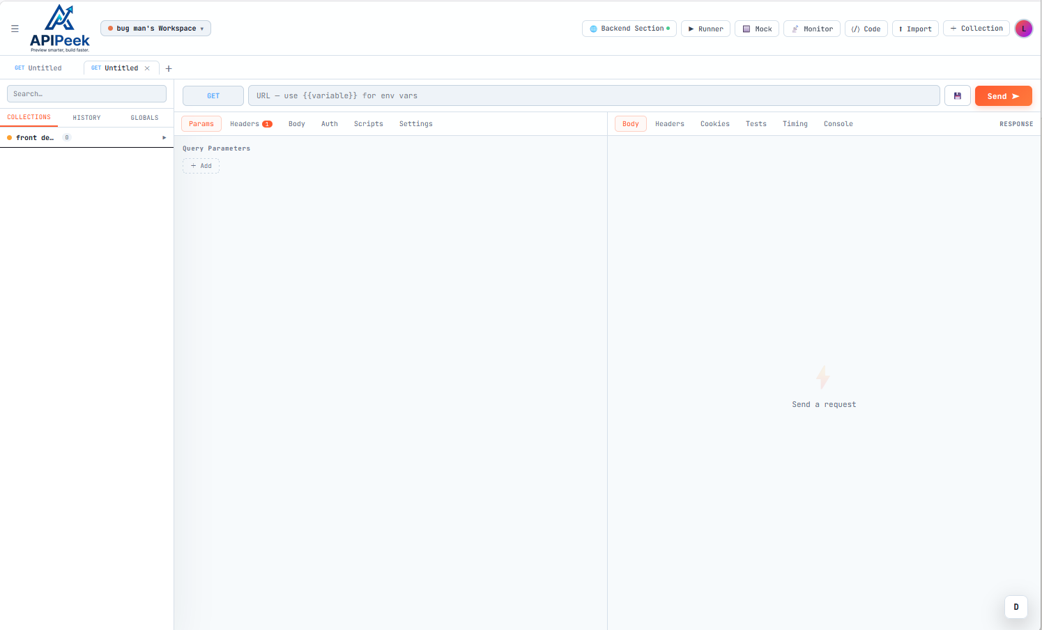 API Peek gallery image
