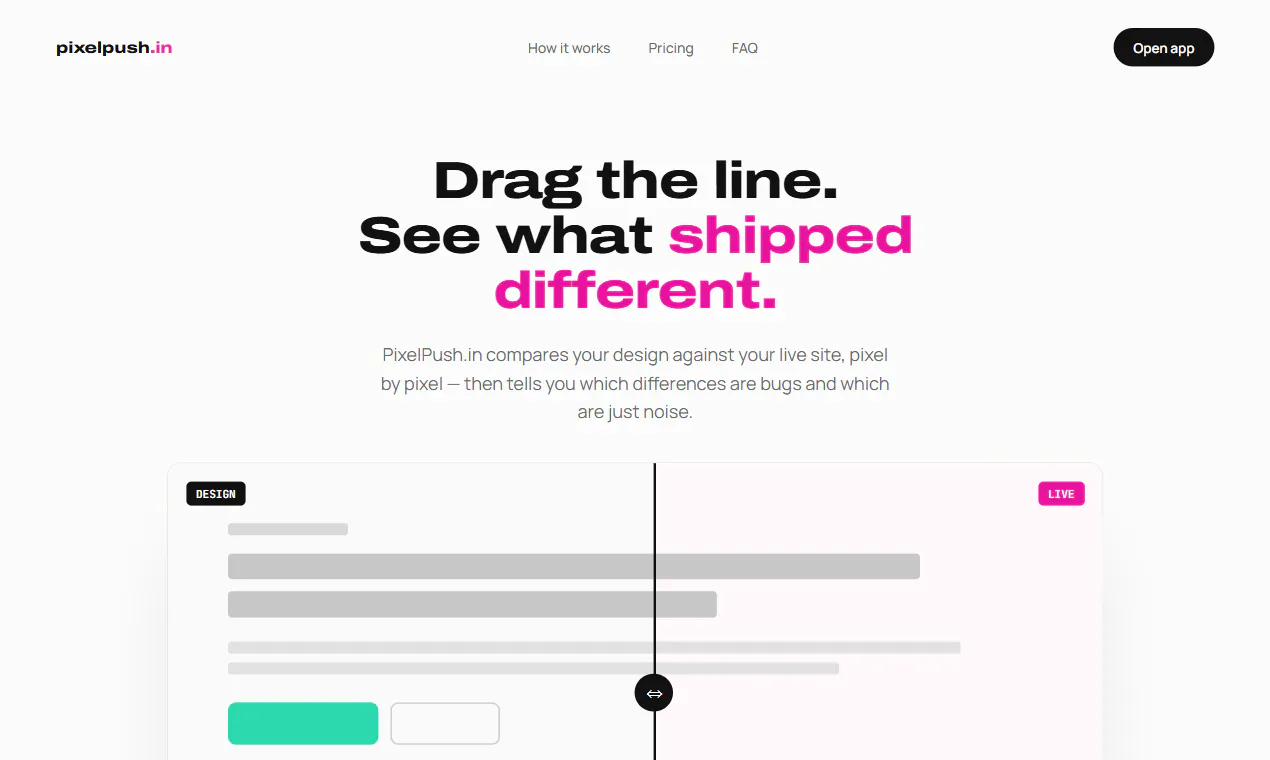 PixelPush.in screenshot