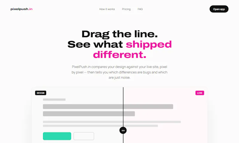 PixelPush.in screenshot 1