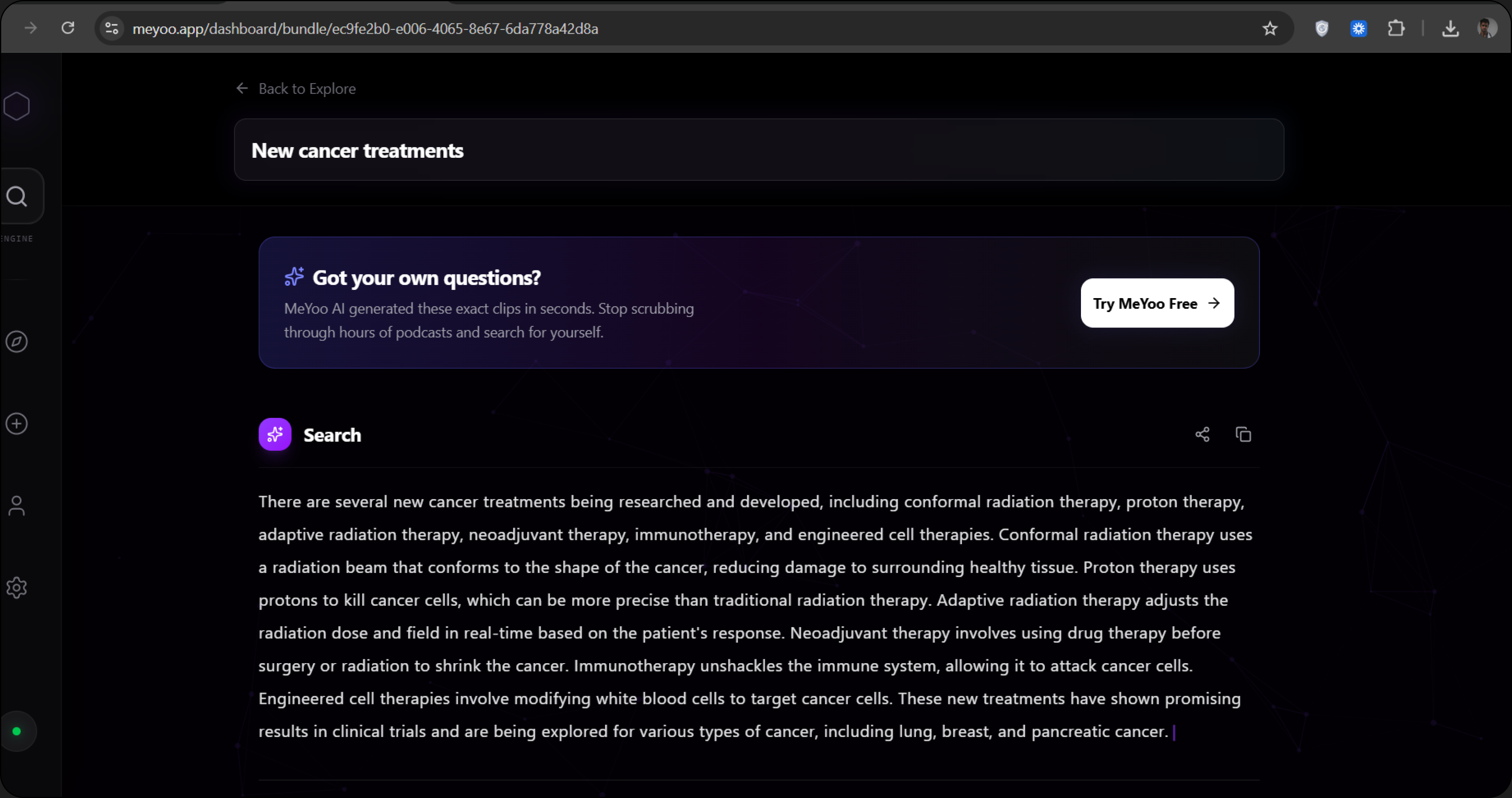 MeYoo - Screenshot 4 showing product features and functionality