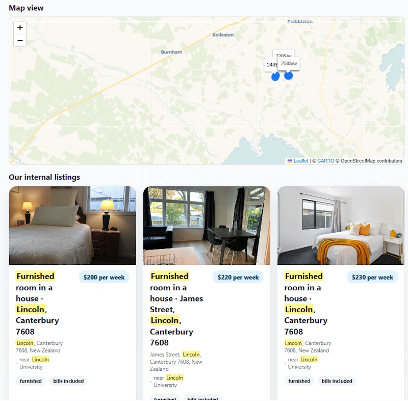 RentFinder screenshot 2