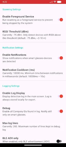Nearby Glasses - Screenshot 2 showing product features and functionality