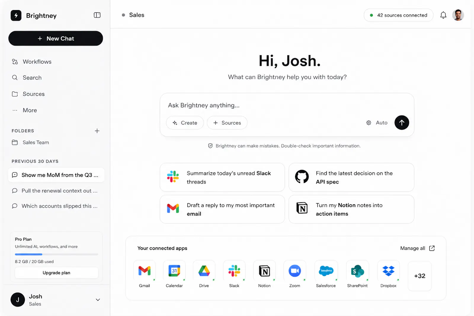 Brightney screenshot 1