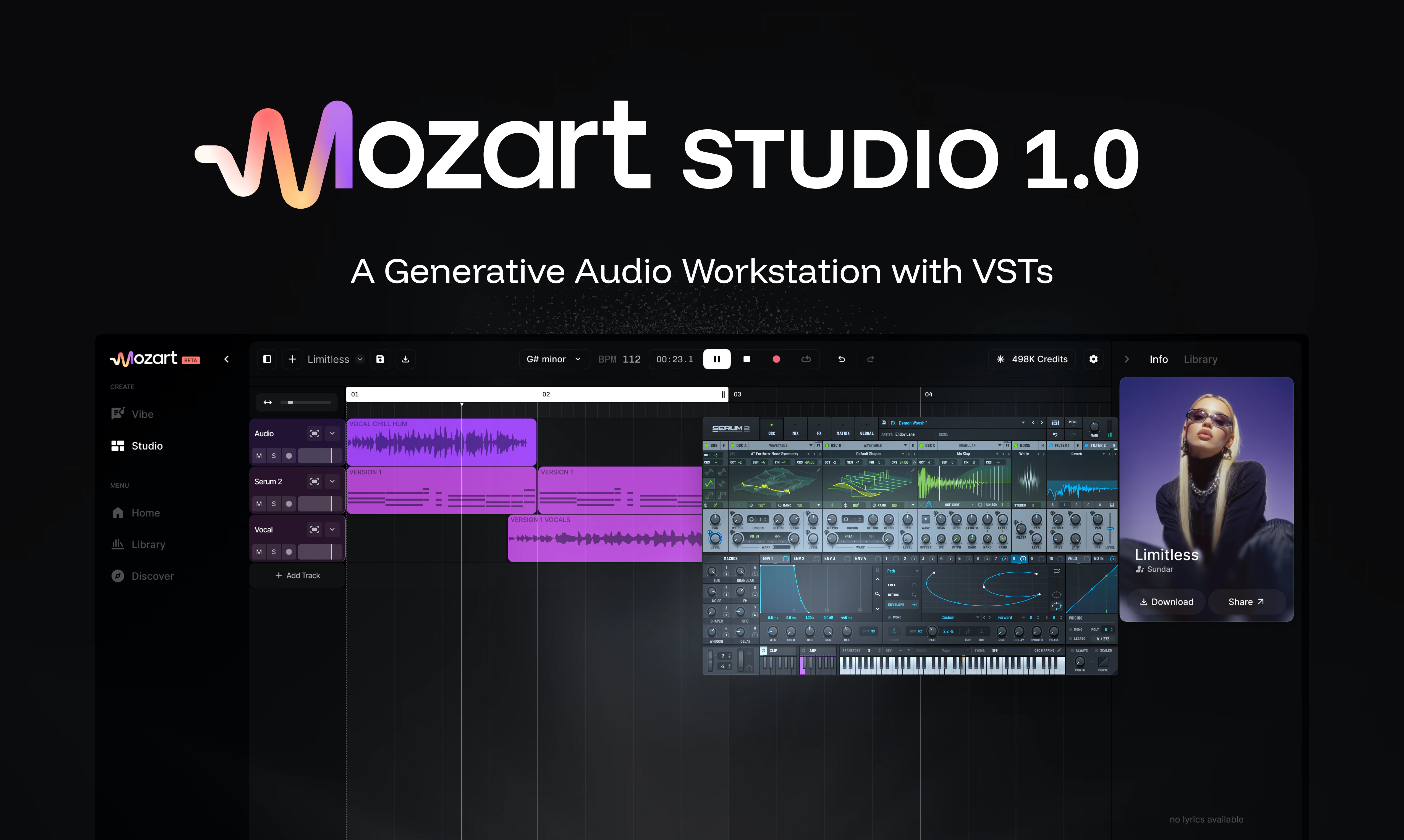 Mozart Studio 1.0 screenshot 1