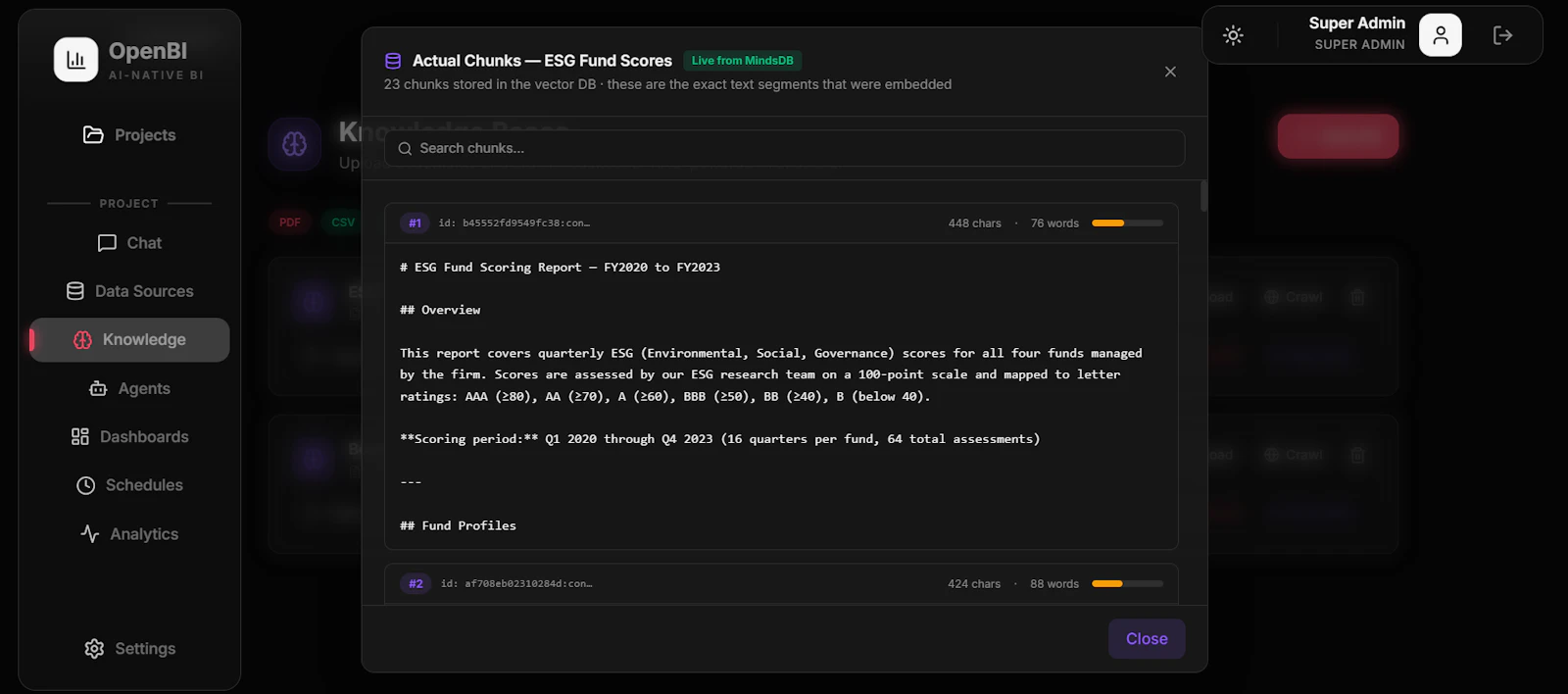 OpenBI screenshot 14