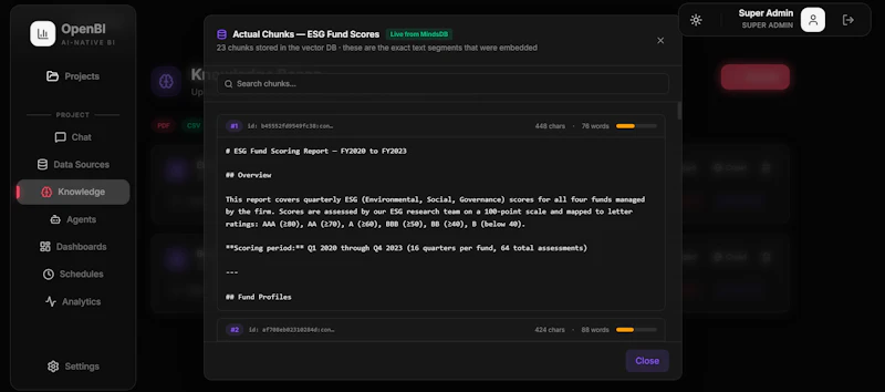 OpenBI screenshot 14