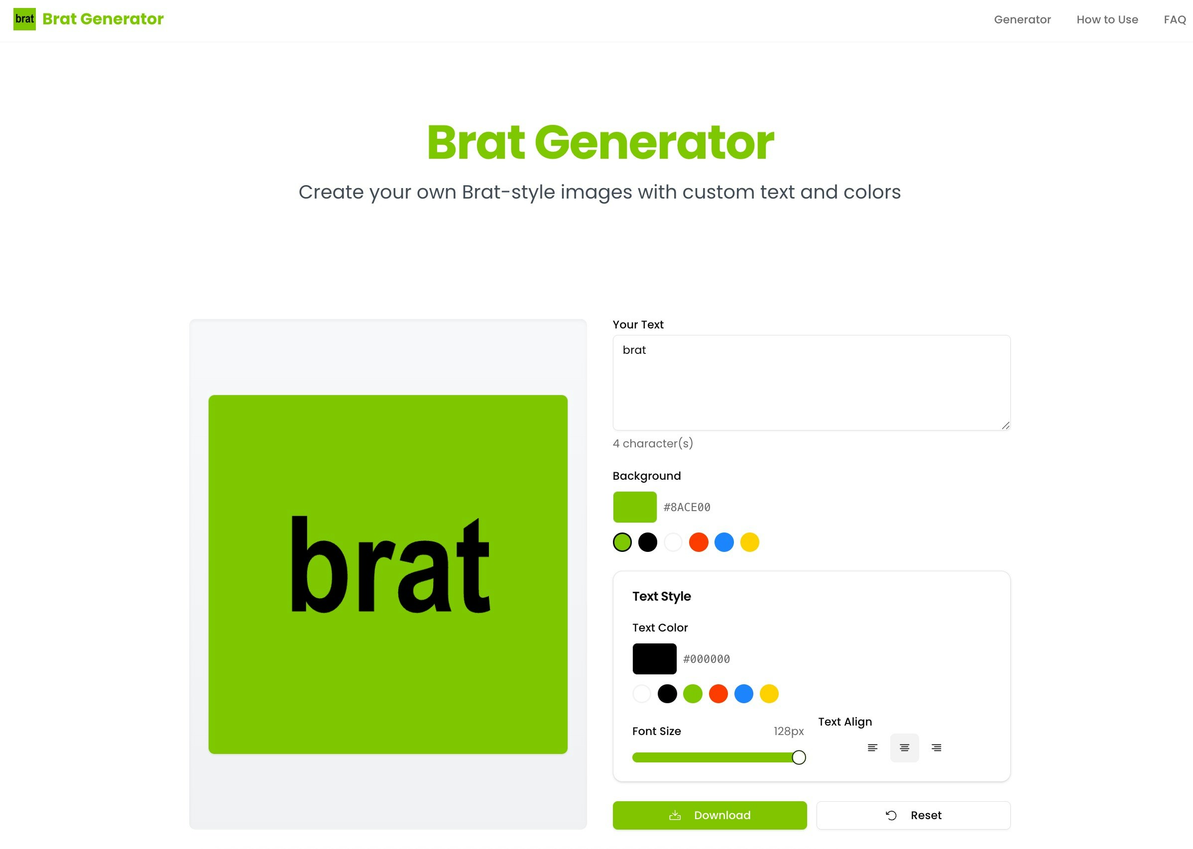 Brat Generator gallery image