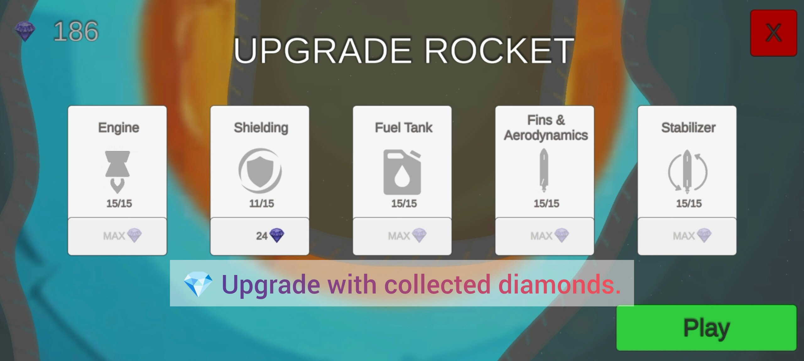 Média Rupture de gravité - Rocket Game 2D Mobile 6
