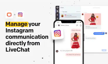 LiveChat for Instagram gallery image