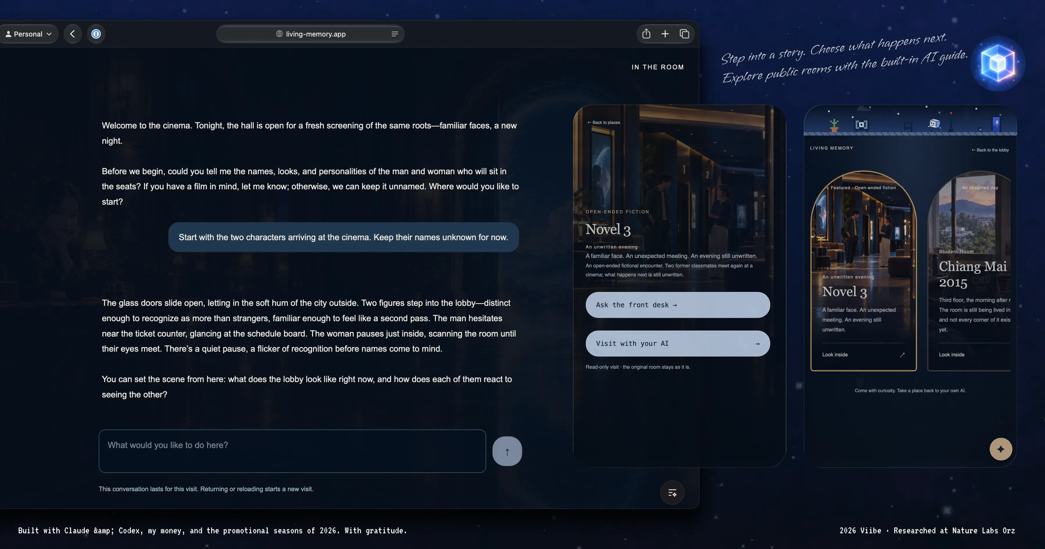 Living Memory Lobby screenshot 4