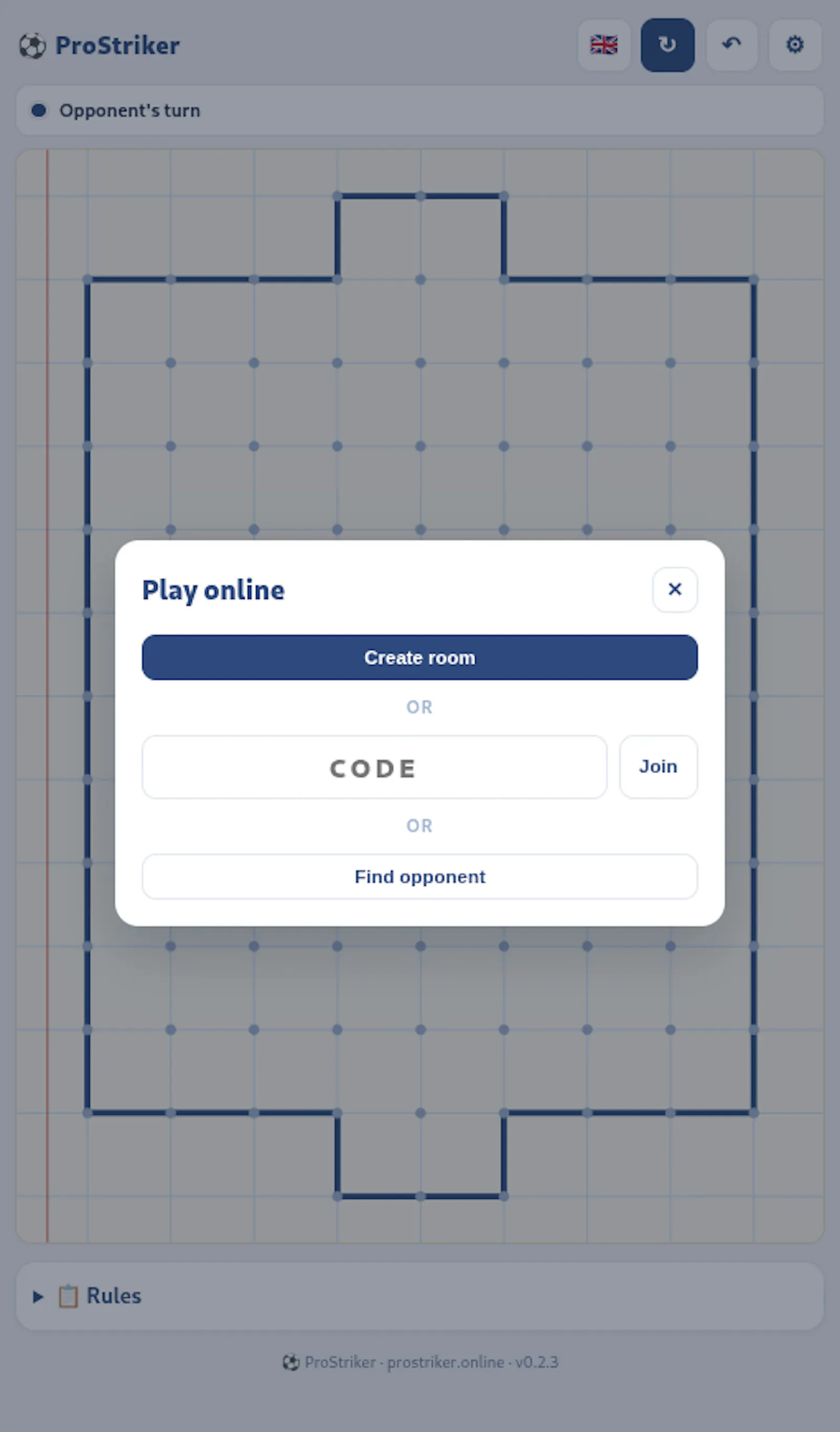 ProStriker screenshot 2
