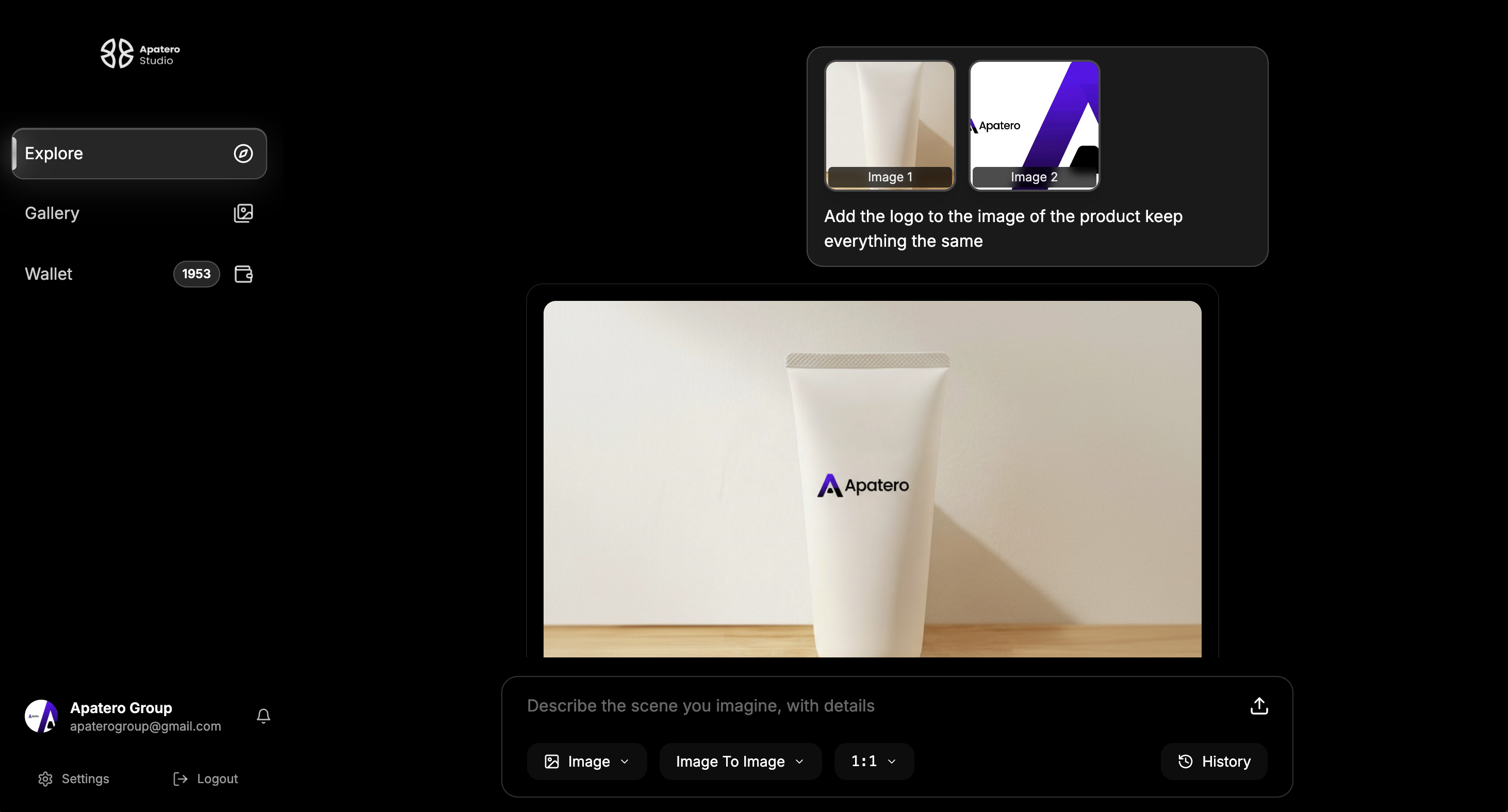 Apatero Studio - Screenshot 3 showing product features and functionality