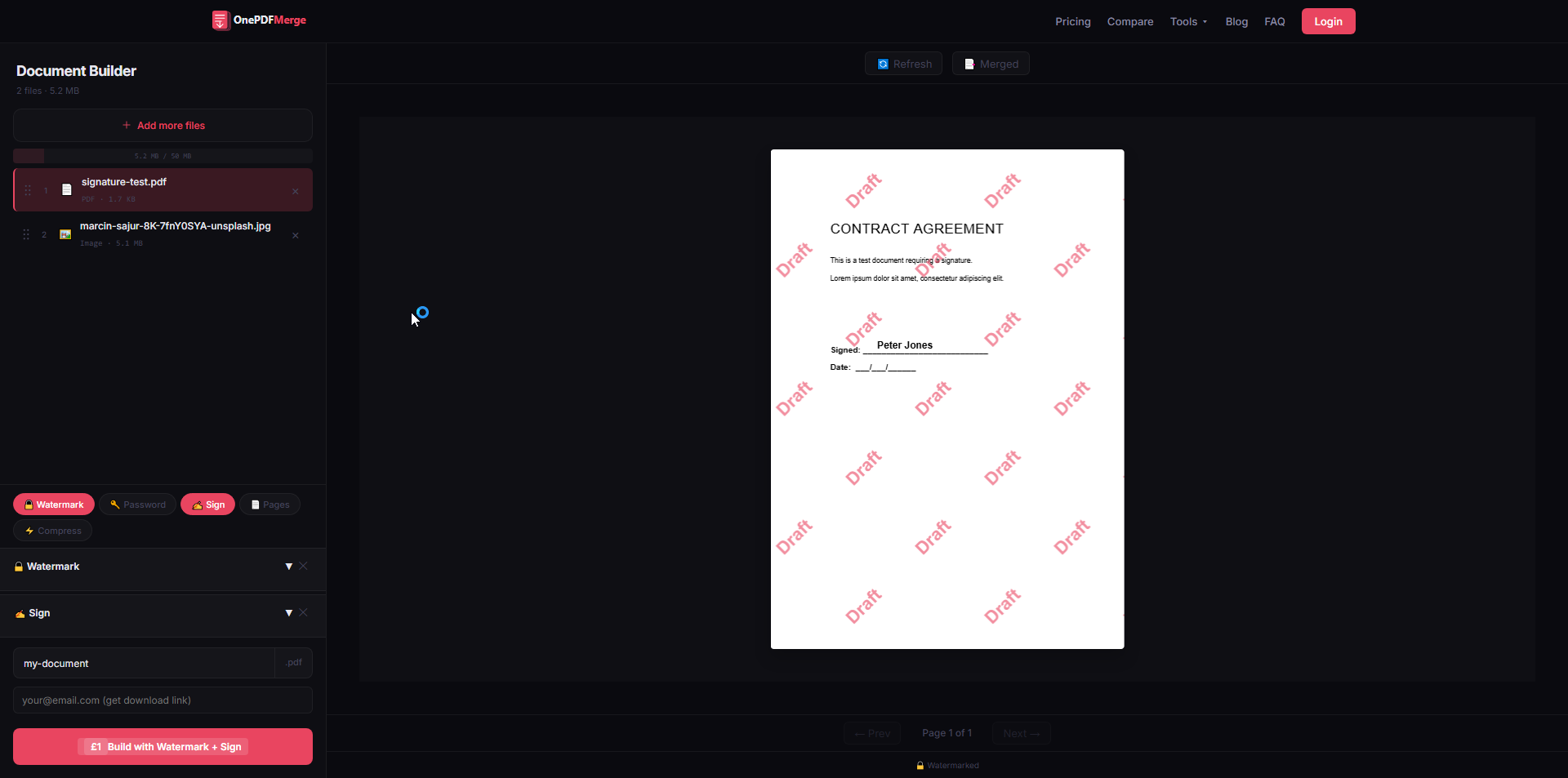 PDF Merge gallery image