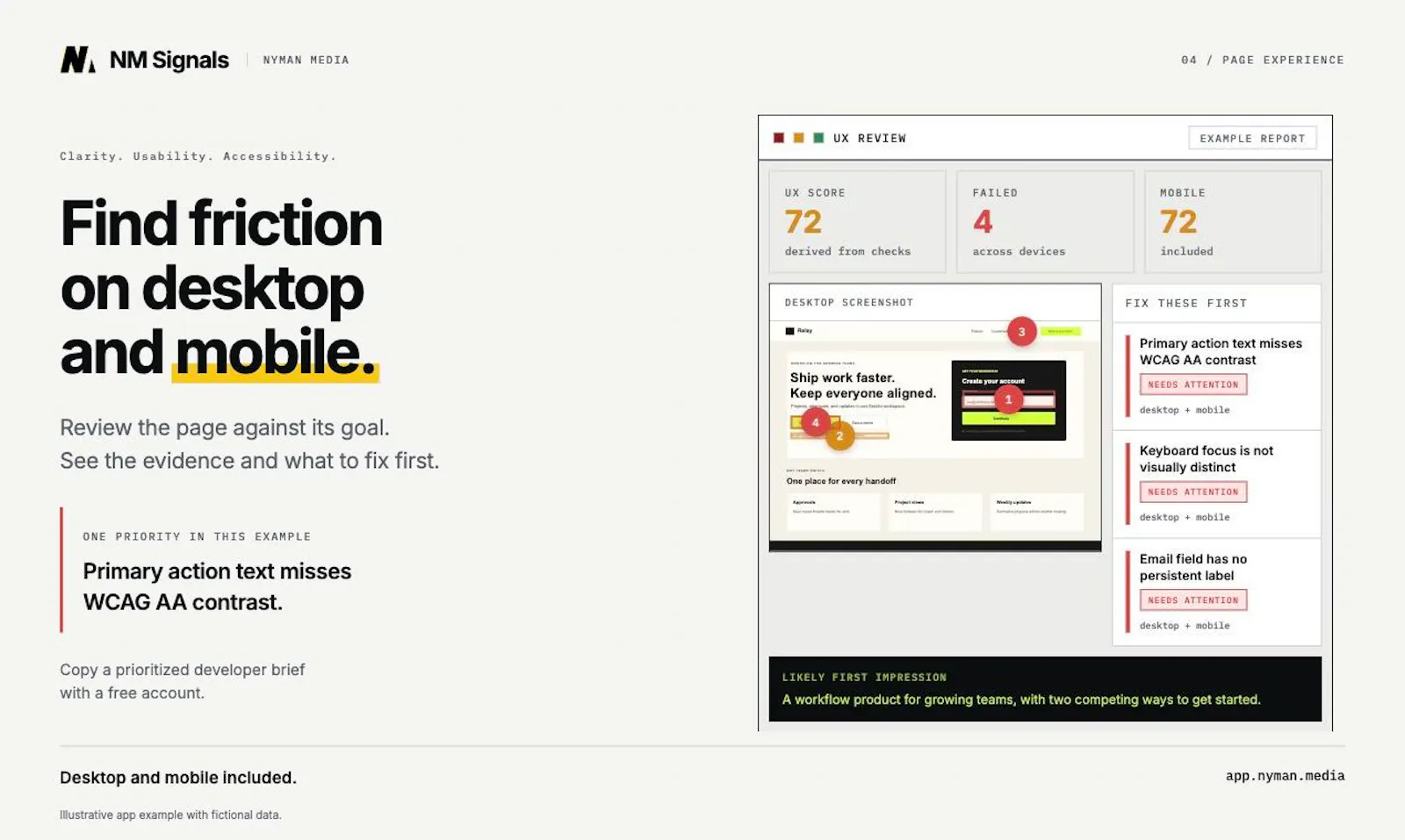 NM Signals screenshot 4