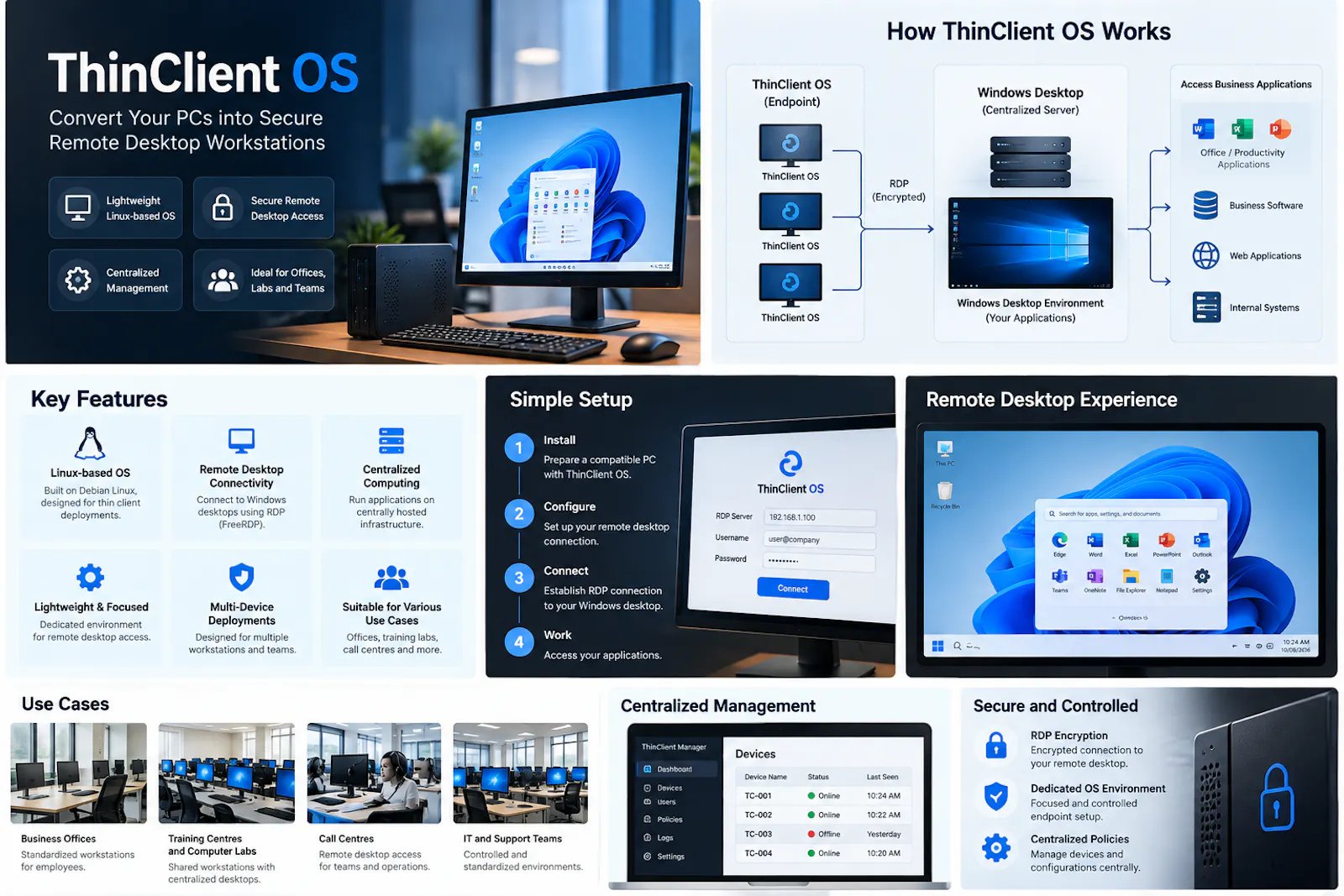ThinClient OS screenshot 5