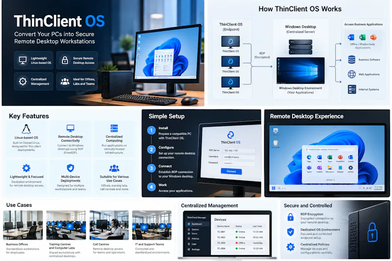 ThinClient OS screenshot 5
